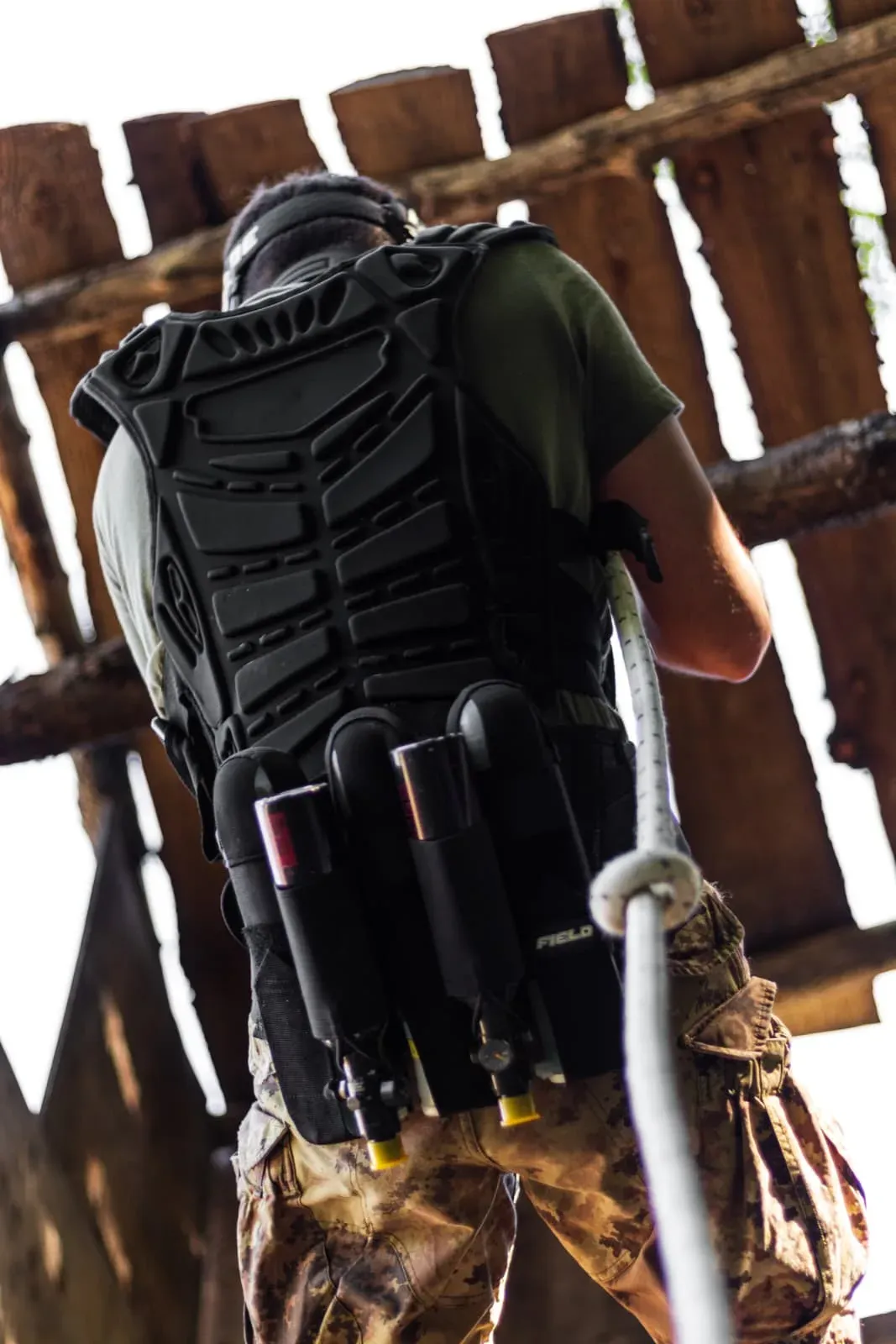 Azione di gioco al campo Axpro Paintball — foto 1